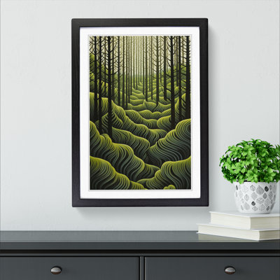 Single Picture Frame Print on Wood