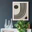 «Tubular Abstract I», peinture sur toile encadrée-61338428-61338431