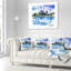 Coussin imprimé à la main - paysage urbain imprimé à la main Istanbul-29828244-29854889
