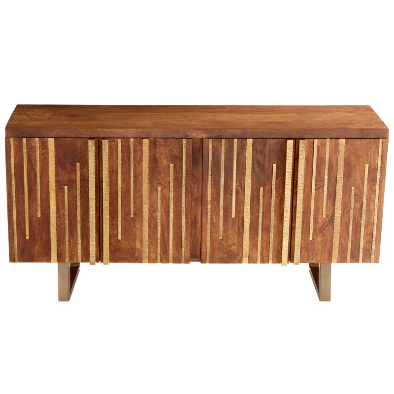 Oxford 63.25'' Solid Wood Sideboard