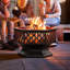 Jayce Hexagon Iron Fire Pit