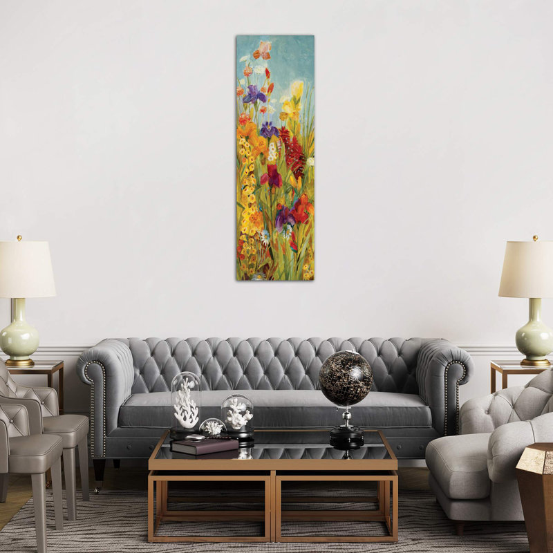 Merriment I by Jill Martin - Wrapped Canvas Panoramic Print, 30.48 cm H x 91.44 cm W x 1.91 cm D