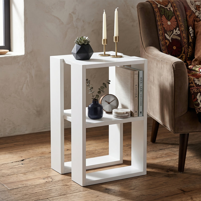 Bruist 13.4'' W 2 Tiers Nightstand