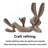 Modern Luxury Long-Ear Rabbit Ornament-164523652