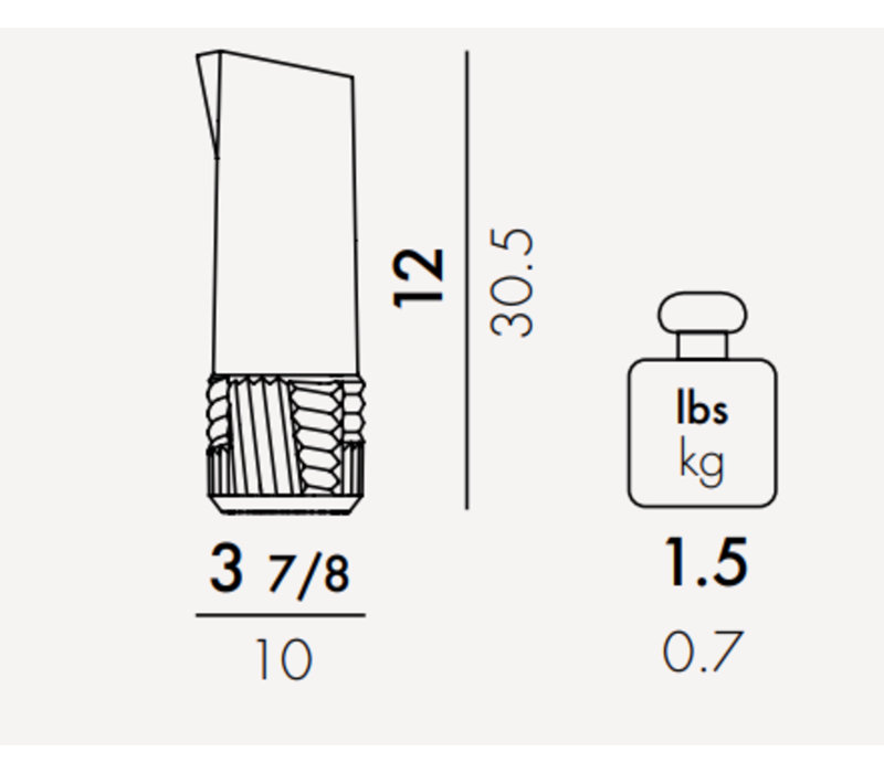 Trama Carafe, Smoke