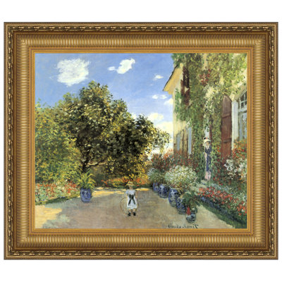 " Artist's House At Argenteuil, 1873 " by Claude Monet
