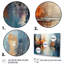 Gray Gray Abstract Reflections Bold - reproduction sur toile-731003405-731791630
