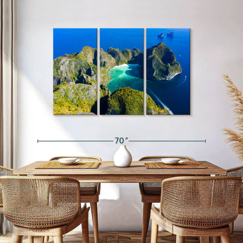 Gillard Koh Phi Phi Leh Island, 36" H x 57" W