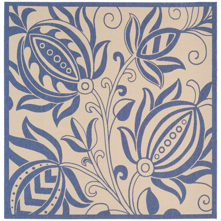Herefordshire Performance Floral Indoor/Outdoor Area Rug