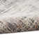 Tapis multicolore abstrait rouille CK022
