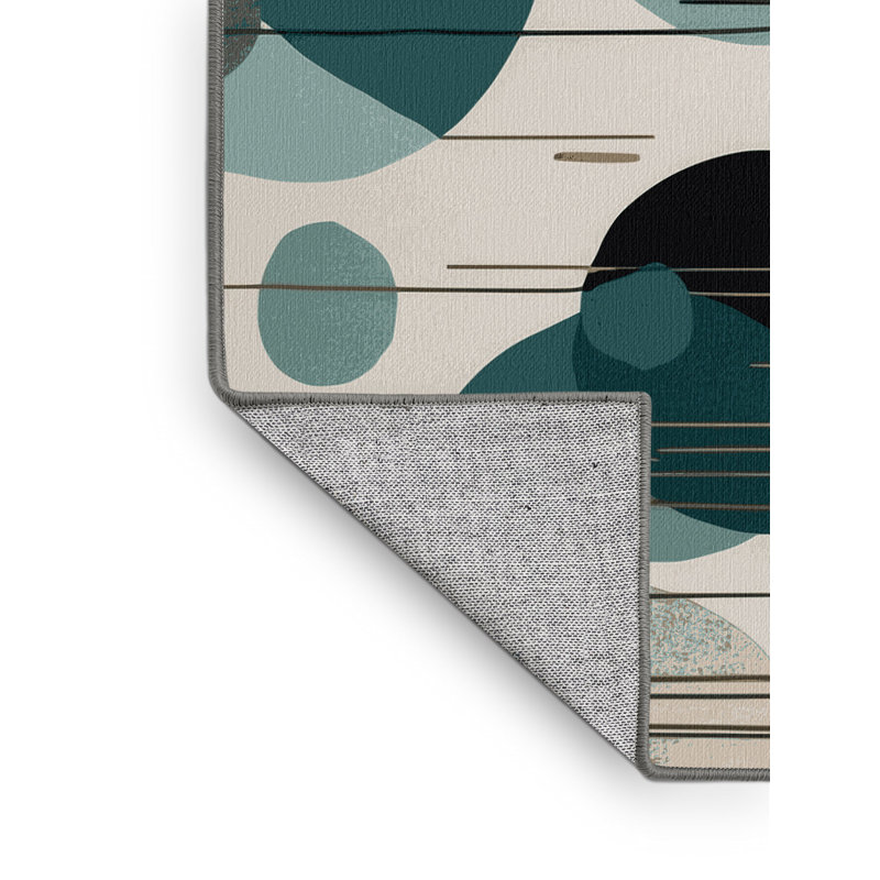 Warp Cusp Rug, Round 6'