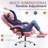 Laurren Reclining Office Chair with Massage, Ergonomic Executive Chair with Foot Rest-1987002445