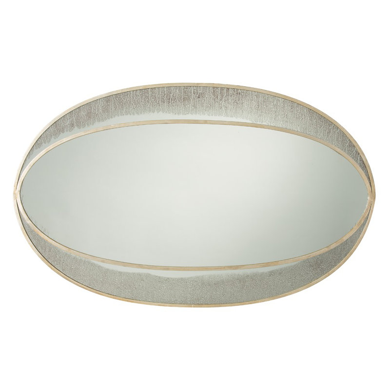 Nadine Flat Metal Wall Mirror