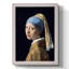 «Girl with a Pearl Earing» - reproduction de cadre photo-561951499