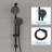 4.7" Multi Function Adjustable Dual Shower Head-73302892