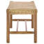 Banc Enrique avec rotin Weavin