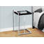 C-Shaped Accent Table With Metal Base-1916237939-1916237940