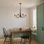 Lustre 35,6 pouces avec verre transparent Melis-70048097