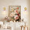 Ensemble de 2 appliques murales à piles avec télécommande et ampoule, à intensité variable, sans fil et à intensité variable (3 couleurs et 12 RVB) pour le couloir du salon de la chambre à coucher