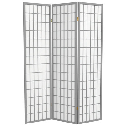 Paravent de cloison pliable 4 panneaux Ebern Designs
