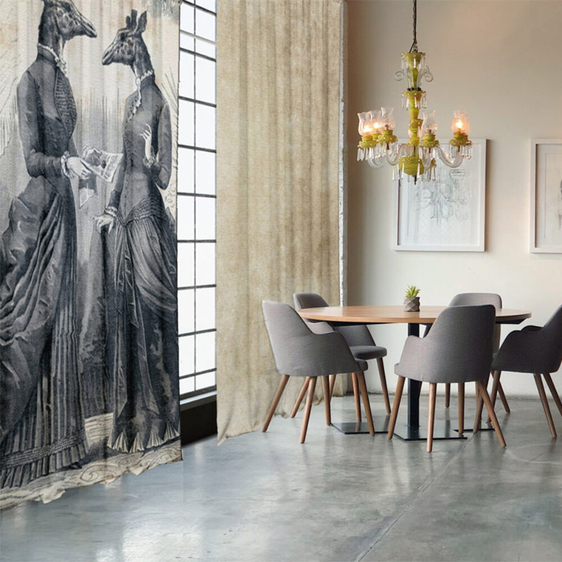 Deyonna Velvet Blackout Curtain Panel Pair, 148cm x 400cm