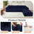 Boneless Corduroy Cloud Modular Couch,4-in-1 Flexible Combination Sectional Sofa-1208846018-1229887465