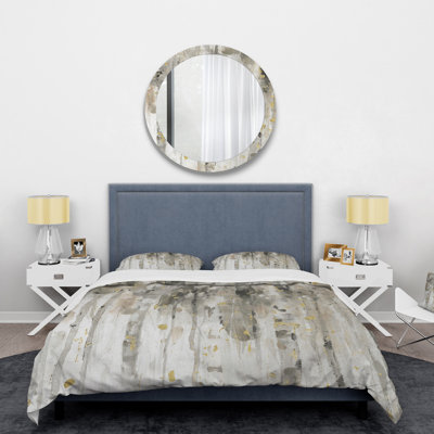 Modern & Contemporary Weave / Muslin Abstract Duvet Cover