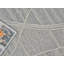Tangiers Hand Tufted Wool Geometric Area Rug in Gray/Ivory-1045361066