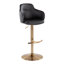 Tabouret de bar réglable avec pivot