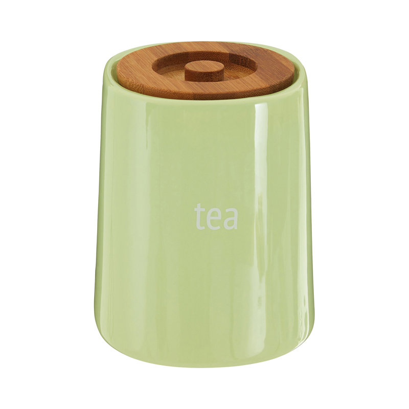 Revel Ceramic / Porcelain Jar, Green