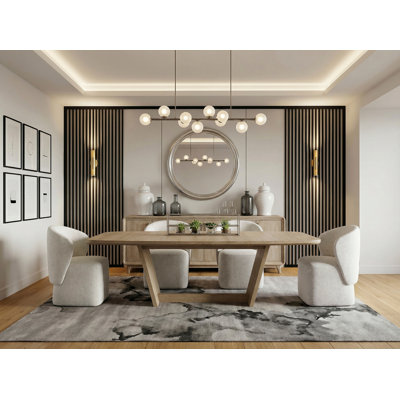 Solara Retreat 74"- 94" Extendable Dining Table