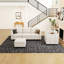 Ensemble de canapé modulaire 3 pièces avec rangement amovible et housse de coussin Aurora Aurora-2069760007