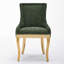 Chaises de salle à manger en chenille-450149808