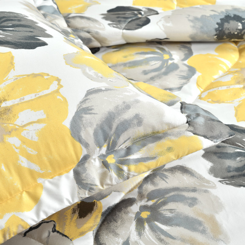 Leah Reversible Comforter Set, Full/Double Comforter + 5 Additional Pieces
