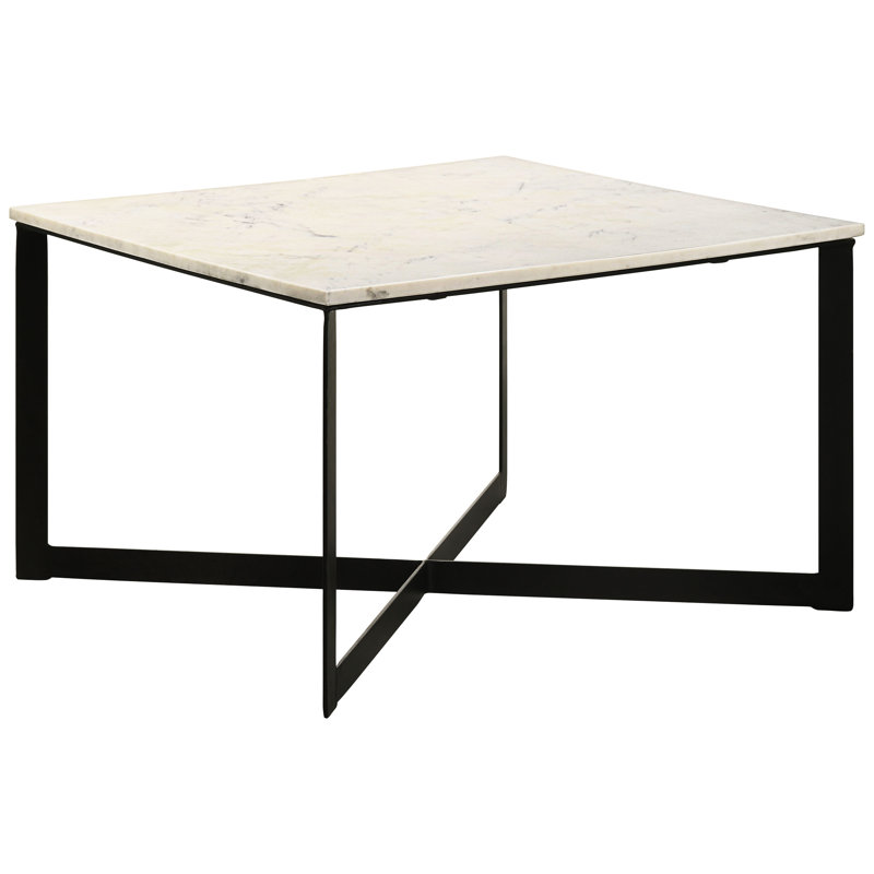 Square Marble Top Coffee Table