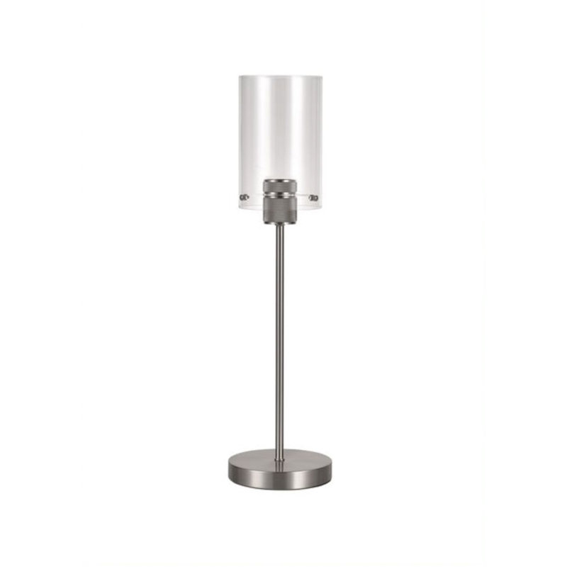 Genebern Metal Table Lamp, Nickel