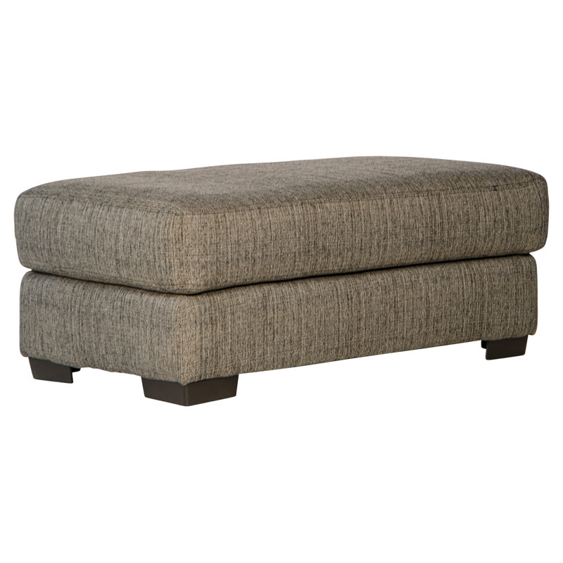 Amaro Upholstered Ottoman, Gray