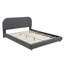 Lit plateforme contemporain à profil bas-1912009357