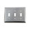 Deco 3-Gang Toggle Light Switch Wall Plate