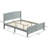 Heffron Solid Wood Bed-75187743-75187745