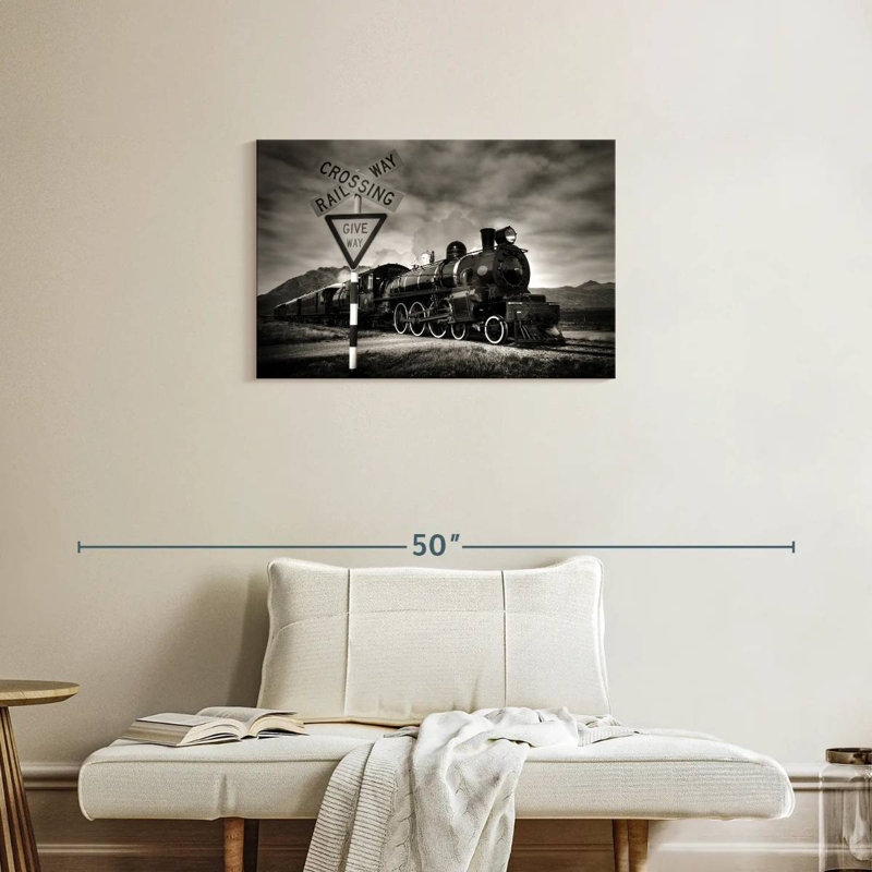 Mehar Rail Crossing, 20" H x 30" W
