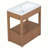 30'' Single Bathroom Vanity Base Only in Brown