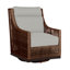 Outdoor Peninsula Gliding Wicker/Rattan Chair with Cushions-301211501-301233306-371135333
