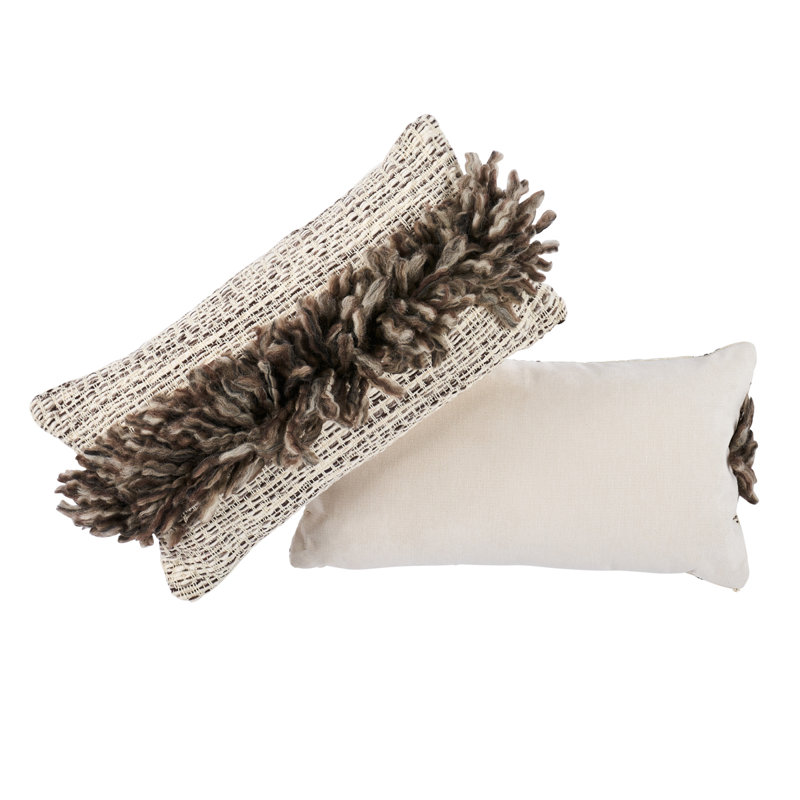 Overshot Merino Shag Pillow
