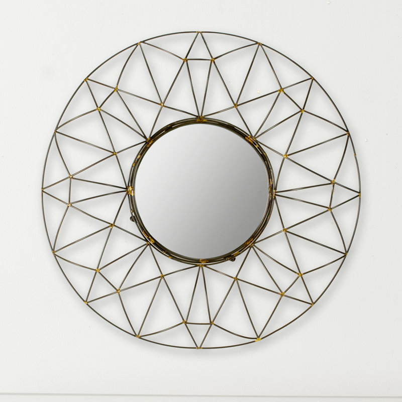 Kyle Metal Flat Wall Mirror
