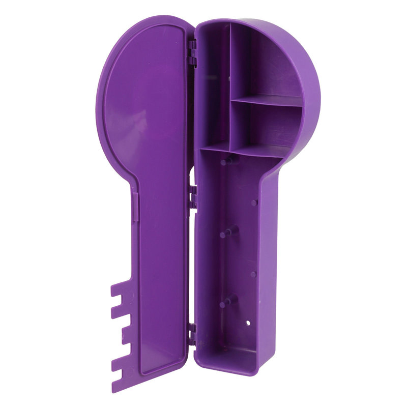 Key Shaped Key Box, Purple