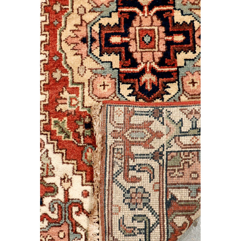 Oriental Area Rug in Rust, Runner 2'8" x 10'