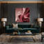 Art mural sur toile dégradé abstrait brun 38-2128816821