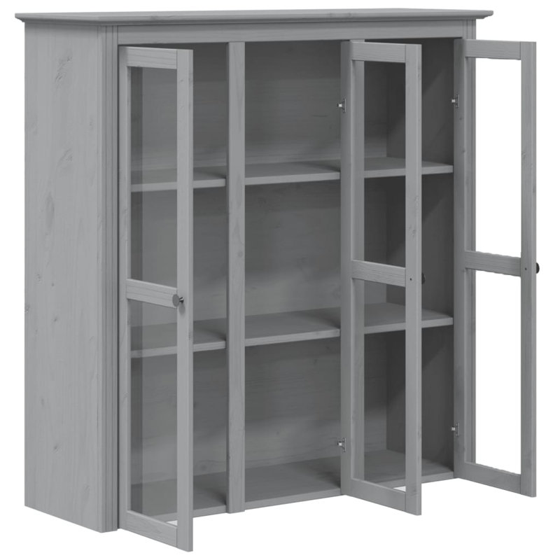 Evanoff Crockery Cupboard, Grey
