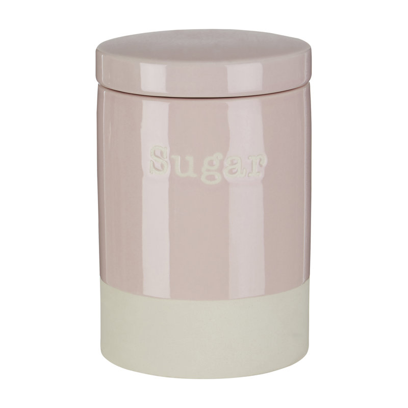 Stoneware Jar, Pink